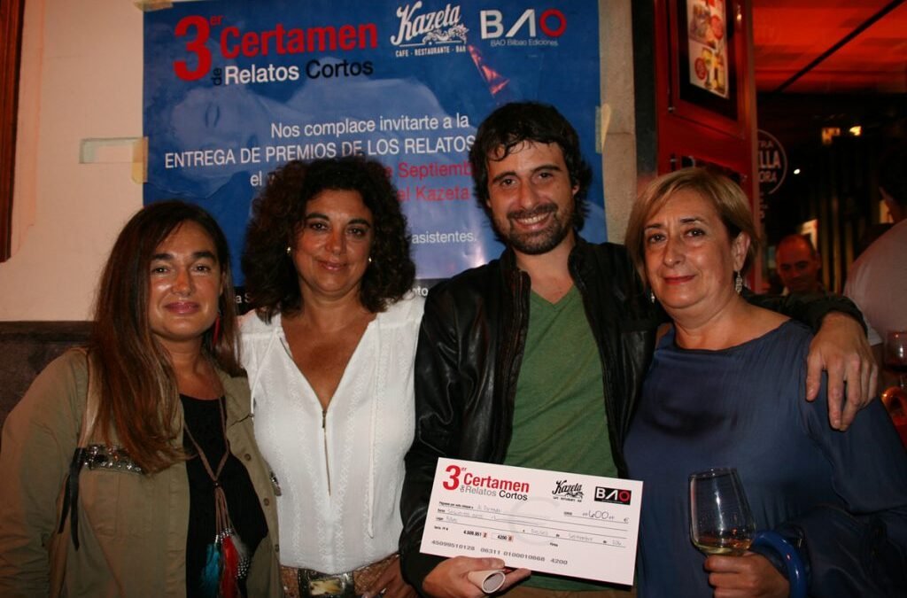 Andoni Abenójar, Primer Premio del Concurso de Relatos KazetaBAO