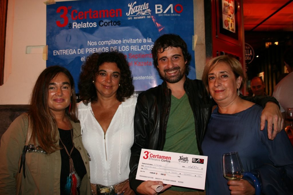 Andoni Abenójar, Primer Premio del Concurso de Relatos KazetaBAO