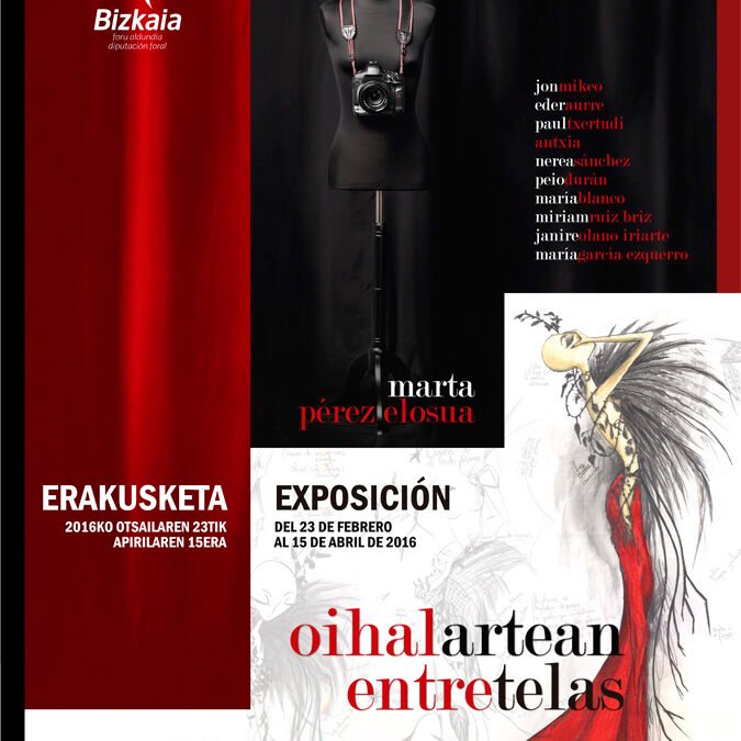 Marta Pérez Elosua inaugura «Oihal artean/Entre telas»