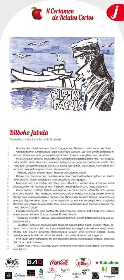 Finalistas del II Concurso de Relatos Cortos BAO-Kazeta